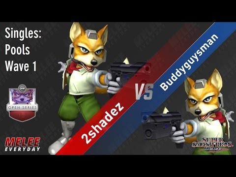 UGC Smash Open - 2shadez (Fox) vs. Buddyguysman (Fox) - SSBM - Singles, Pools Wave 1