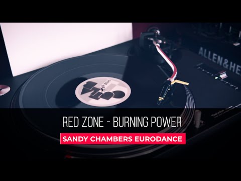 Red Zone - Burning Power (1995) ft. Sandy Chambers | Rare Eurodance