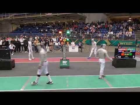 Budapest World Cup 2023 SMS - L32 - Frederic Kindler GER v Csanad Gemesi HUN