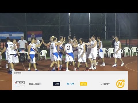 Letnja Liga - 4. kolo - MSG&MSGNC vs Mozzart