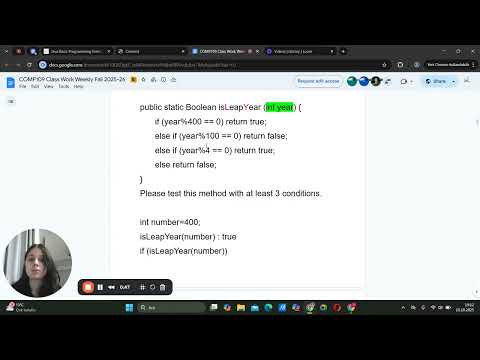 Task About The Boolean Data Type In Java
