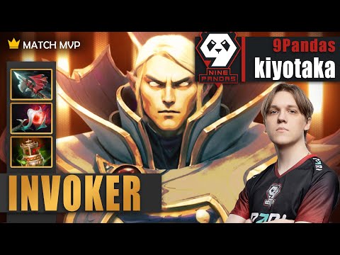 Invoker Mid | 9Pandas.kiyotaka | 7.34 NEW INVOKER UNIVERSAL HERO COMBEACK | 7.34 Gameplay Highlights