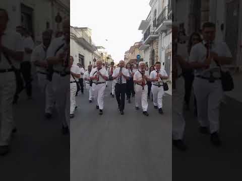 Banda di Conversano Piantoni e Cassano - Marcia Gasparina - Madonna degli Angeli 1/8/23 Cassano M.