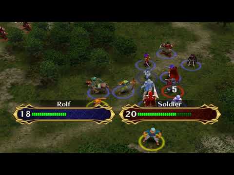 Fire Emblem: Path of Radiance Maniac Mode 0% Chapter 9 in 7 turns