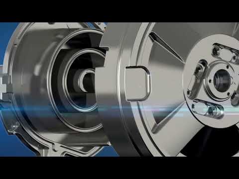 COMPRESOR DE AIRE TIPO SCROLL FUNCIONAMIENTO ANIMADO EN 3D