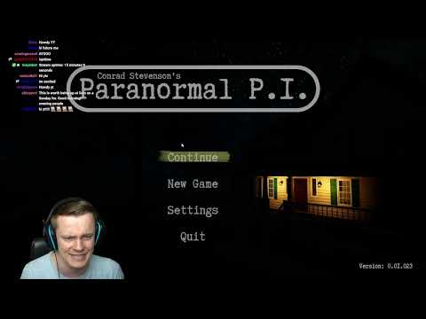 Insym Plays Conrad Stevenson's Paranormal P.I. - Livestream from 21/5/2022