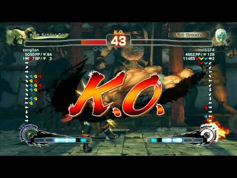 SSF4 AE: Zangitan (Zangief) vs Iori (El Fuerte) - Ranked Match (720p HD)