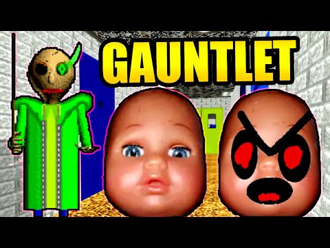 Gauntlet Baldi Unlocked, Hard and Impressive Badge