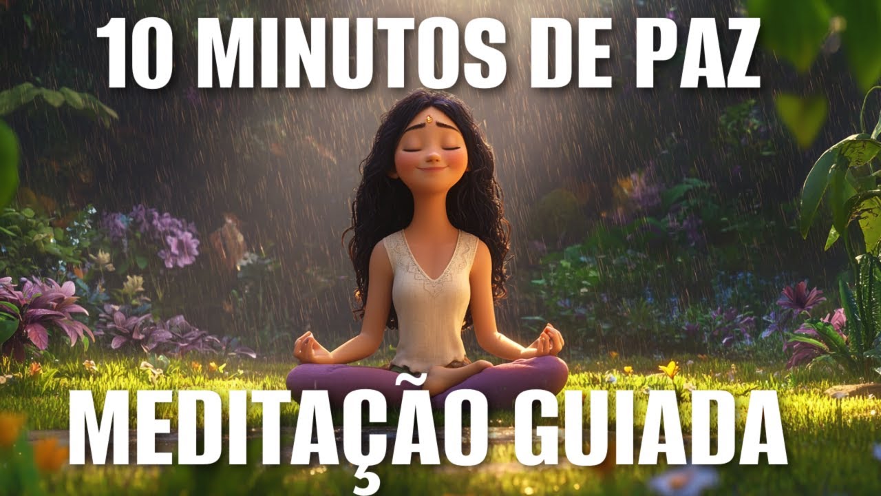 MEDITAÇÃO GUIADA: 10 MINUTOS DE PAZ PROFUNDA