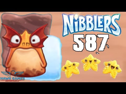 Fruit Nibblers 👾 Level 587 - 3 Stars Walkthrough, No Boosters