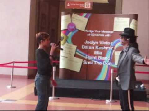 Jaclyn Victor feat "Michael Jackson" - Just Dance/ Poker Face LIVE @ GOODWheels