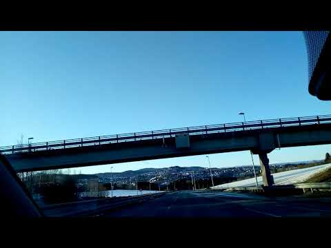 Innkjøring til Trondheim fra sør