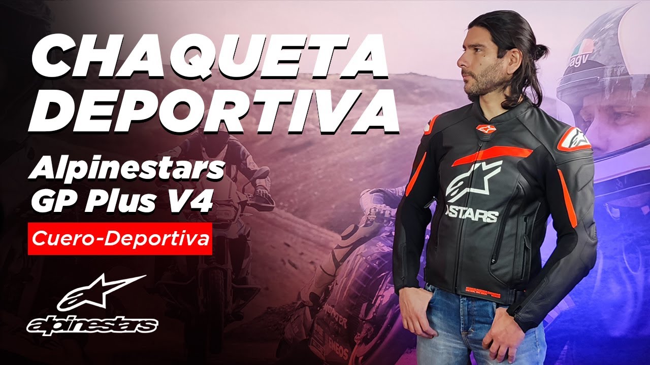 Alpinestars Chaqueta De Cuero GP Plus V4