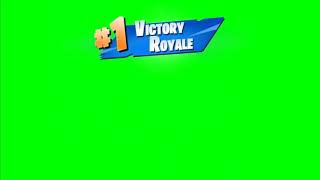 Victory royale green screen (1080p60FPS)