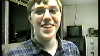 Mike Pinder of the Moody Blues at a high school: 1995 - behind the scenes