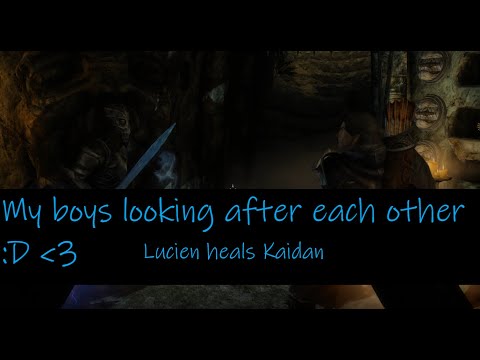 Lucien heals Kaidan ❤️