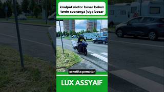 Download lagu LOOK AT THE SOUND OF THIS MOTORCYCLE'S BIG EXHAUST #shorts mp3