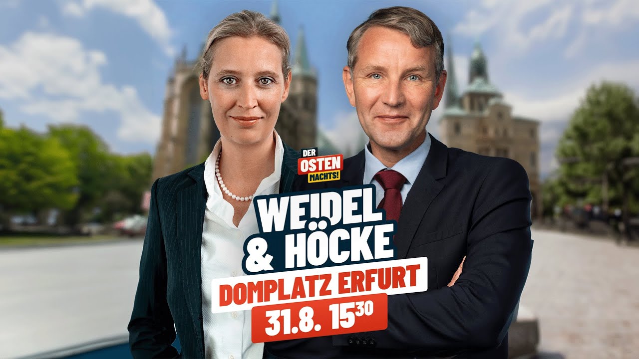 Finale: Weidel & Höcke LIVE aus Erfurt! - AfD Thüringen