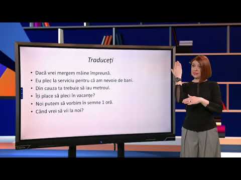 TeleŞcoala: Limba semnelor române – lecţia 3 (@TVR2)