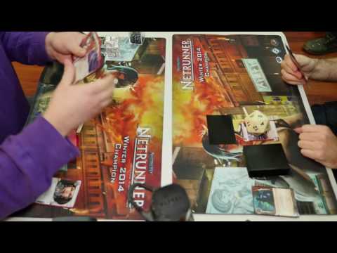 Netrunner with Scott - Geekery HQ Store Championship 2016 - Winner's Finals
