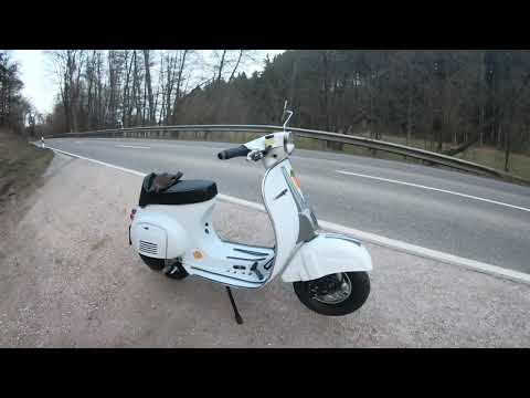 Vespa V50 Special 244 Testride... die Sau will einen abwerfen