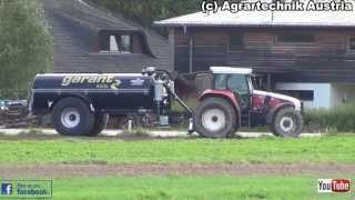 preview picture of video 'Gülle fahren 2013 || Steyr 9125 + Garant Kotte, Steyr 50 + Bauer || Herbstarbeiten im Waldviertel'