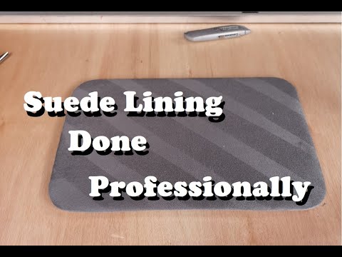 HOW TO: COVER LINING PLY PANELS | SUEDE | CAMPER VAN | CAMPER CONVERSION | CARPET LINING TUTORIAL