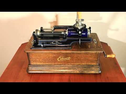 Billy Murray, "When you're all dressed up and no place to go" on Edison Blue Amberol cylinder 2256