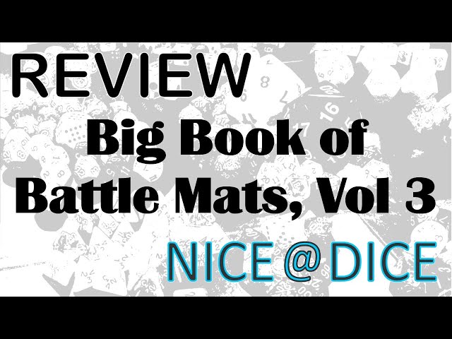 Vídeo relacionado con Libro Juego de Tablero : Big Book of Battle Mats Vol. 3 (A4)