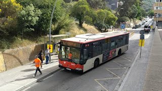 Circulación autobús Mercedes-Benz Citaro línea 62 2447 TMB Ciutat Meridiana (Barcelona) Junio 2021