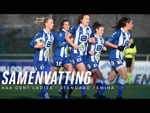 🎬 Highlights KAA Gent Ladies - Standard Fémina: 1-4