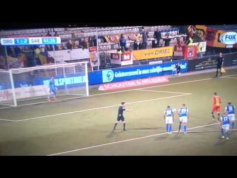 De 1-3 van De Kogel strafschop Den Bosch Ga Eagles