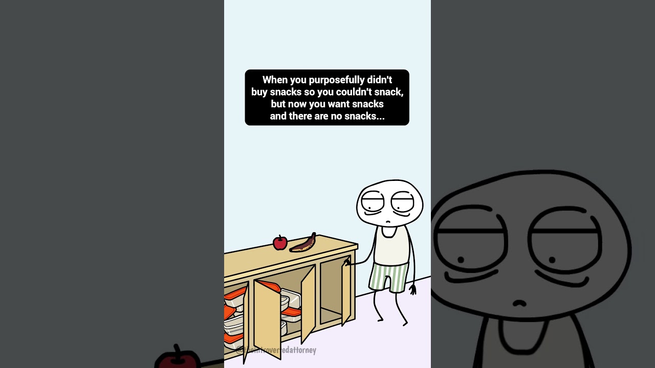 When it's snack time but no snacks...