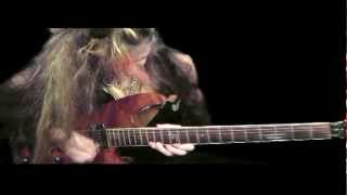 THE GREAT KAT WORLD'S FASTEST GUITAR SHREDDER-FINGER CLOSE-UP on FLIGHT OF THE BUMBLE-BEE