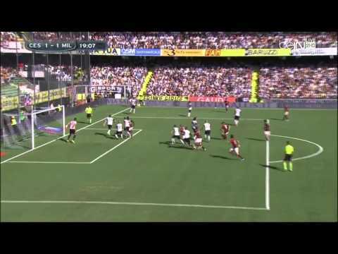 Cesena 1-1 Milan | Adil Rami 1-1