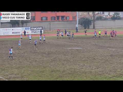 Rugby Parabiago vs Iveco cus torino - 25/01/2026
