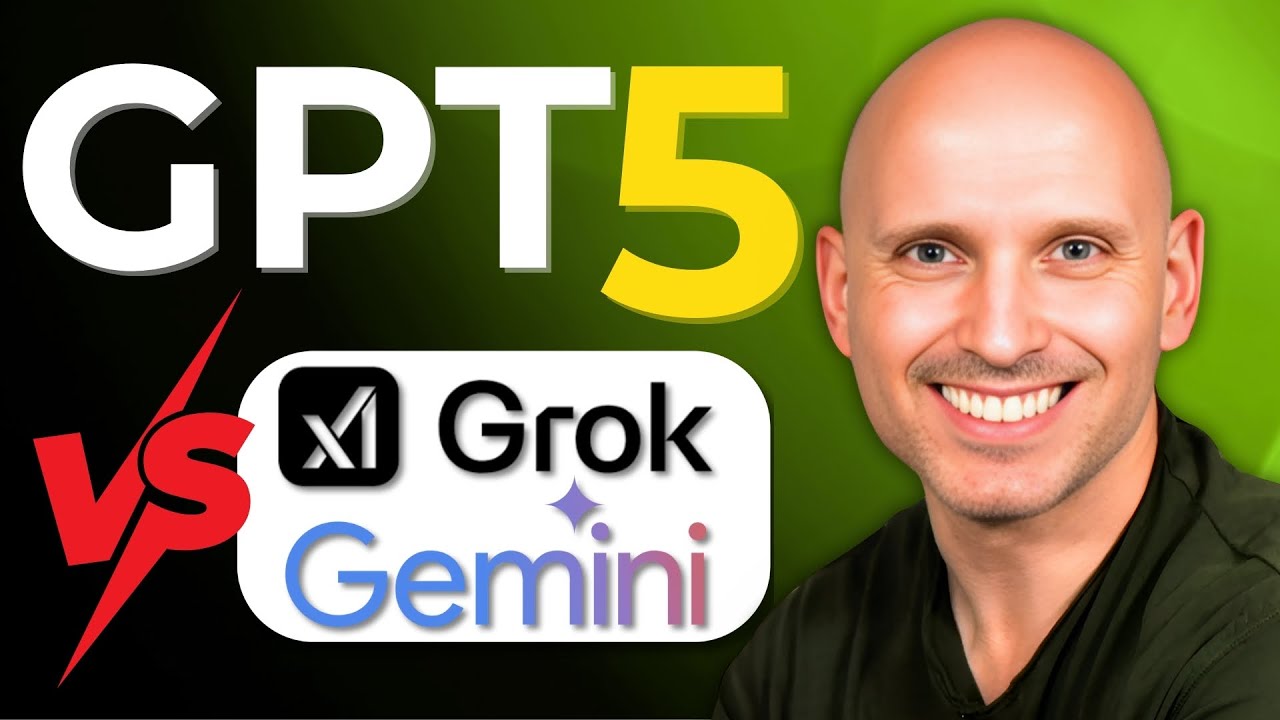 Comparativa de IA: GPT 5 vs Gemini vs Grok🔥