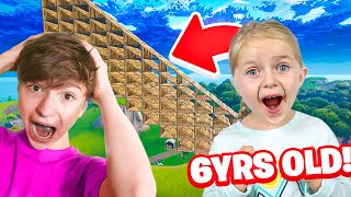 Worlds YOUNGEST Fortnite Player CARRIES FaZe H1ghSky1 To Fortnite WIN!
