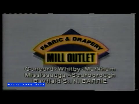 WOC Tape 0246 Local Commercials Compilation - 1990
