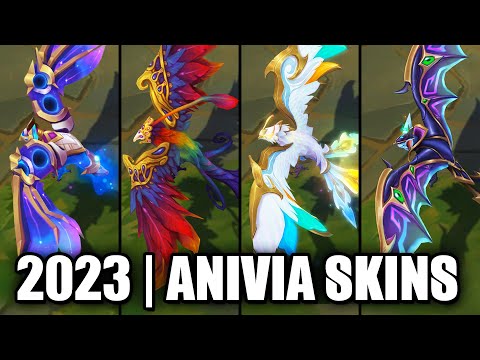 ALL ANIVIA SKINS SPOTLIGHT 2023 | League of Legends