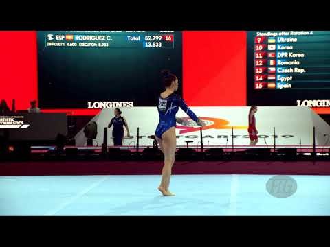 RAJCIC Aleksandra (SRB) - 2019 Artistic Worlds, Stuttgart (GER) - Qualifications Floor Exercise