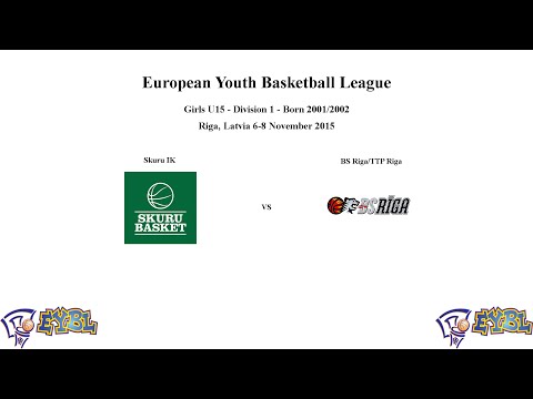 Skuru Basket (Sweden) vs BS Riga/TTP Riga (Latvia) - EGBL - 2015-11-06