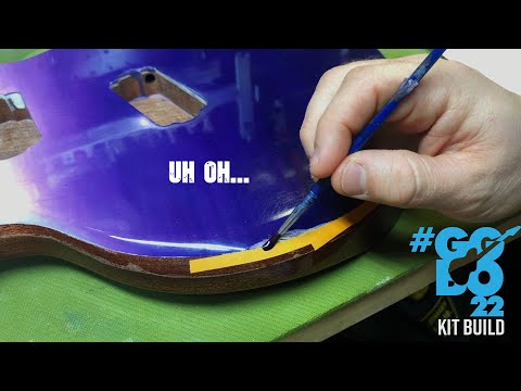 GGB022 Kit Entry - Build Video 4 - Crimson Uncut Multi-Scale Kit - body work part 2 and finish work