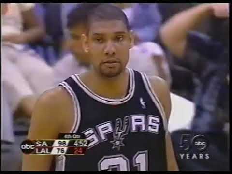 Spurs 44-18 Run vs. Lakers (2003 WCSF Game 6)