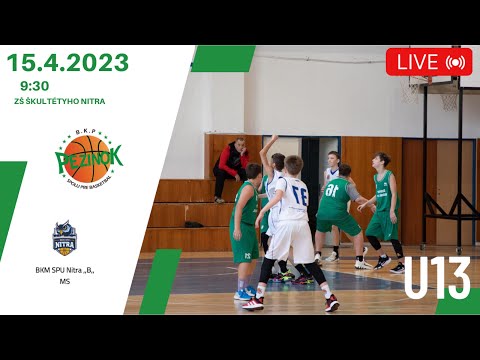 BK PEZINOK U13 - MBK SPU NITRA B ms U13