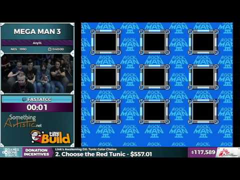 Mega Man 3 by fastatcc in 0:38:56 - SGDQ2016 - Part 32