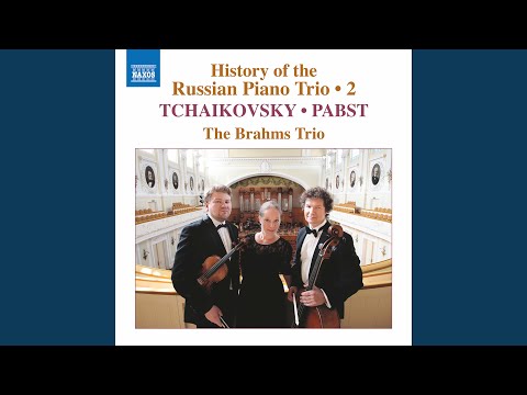 Piano Trio in A Major "À la mémoire d’Antoine Rubinstein": I. Allegro con brio