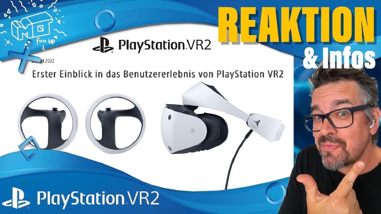mo fun VR - PS5 Playstation VR2 ._. erster Einblick in das Benutzererlebnis / mo Reaktion & infos