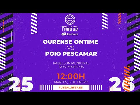Ourense Ontime vs Poio Pescamar FS | Primera Iberdrola Futsal Jornada 13