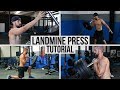 BEST Landmine Press Shoulder Exercise Variations